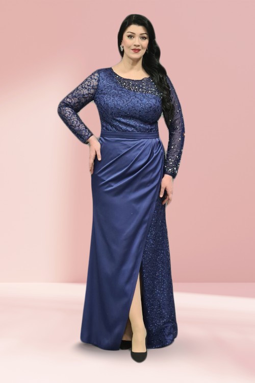 Örme Brode Saten Kumaş Özel İşlemeli